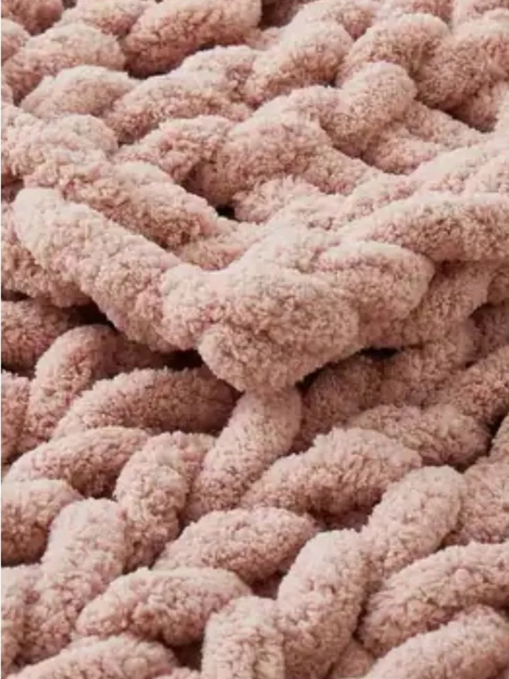 Handmade Chunky Knit Blanket